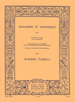 Cover Sicilienne et Burlesque pour flute et piano
