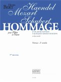 HOMMAGE D'UN JEUNE FLUTISTE A QUELQUES GRANDS MUSICIENS VOL.1 PIECES POUR FLUTE ET PIANO