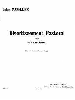 Divertissement Pastoral pour flute et piano