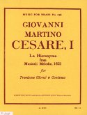 La hieronyma for trombone (horn) and bc from musicali melodie (1621) La hieronyma for trombone (horn) and bc from musicali melodie (1621)