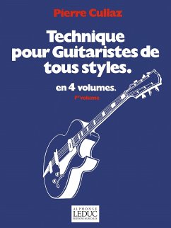 Cover Technique pour guitaristes de tous styles vol.1 pour guitare