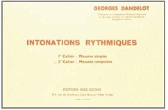 Cover Dandelot Intonations Rythmiques Vol 2 Enseignement Music Education