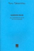 Garden Rain for brass ensemble score