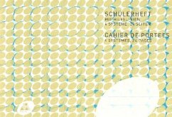 Cover Schüler-Notenheft Din A5 quer 4 Systeme mit Hilfslinien 24 Seiten