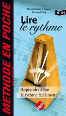 Cover Garlej Bruno, Music En Poche 54 Lire Le Rythme Cours complets pour adultes