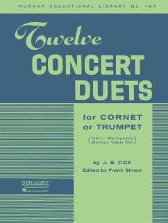 Cover Twelve Concert Duets for Cornet or Trumpet