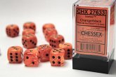 VortexŽ 16mm d6 Orange/black Dice Block (12 dice)