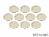 Skill and Squad Marker - 25mm Vanilla White (10)