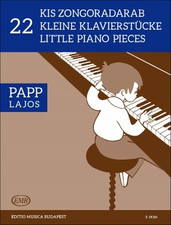 Cover 22 kleine Stücke für Klavier