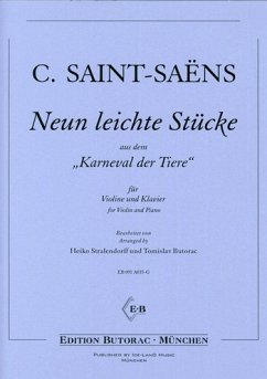 9 leichte Stücke für Violine und Klavier