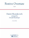 Dimitri Shostakovich, Festive Overture op. 96 Concert Band Partitur + Stimmen