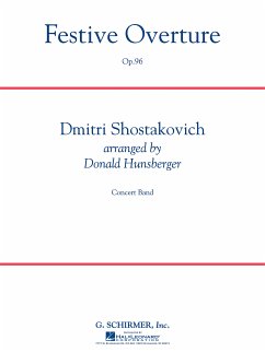 Dimitri Shostakovich, Festive Overture op. 96 Concert Band Partitur + Stimmen