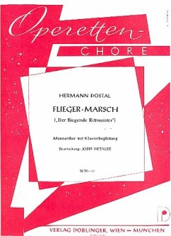 Cover Flieger-Marsch für Männerchor (TTBB) und Klavier Klavierauszug