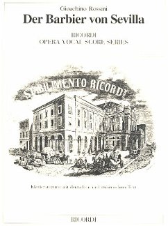 Cover Der Barbier von Sevilla Klavierauszug (dt/it) broschiert