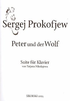 Cover Peter und der Wolf op.67 Suite für Klavier