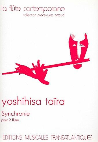 Synchronie pour 2 flutes 2 partitions Synchronie pour 2 flutes 2 partitions