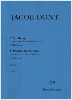 24 Vorübungen op.37 für Violine