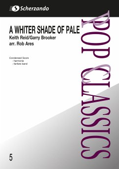Cover A whiter shade of pale for concert band score and parts