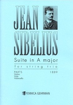 Suite A-Dur (1889) for violin, viola and violoncello parts