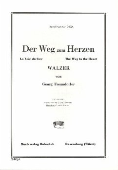 Cover Der Weg zum Herzen Walzer für Akkordeon (mit 2. Stimme)