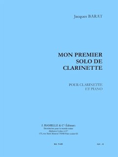 Cover BARAT JACQUES MON 1ER SOLO DE CLARINETTE CLARINETTE SIB ET PIANO