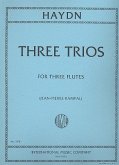3 Trios for 3 flutes parts 3 Trios for 3 flutes parts
