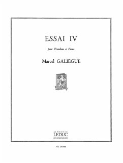 Cover GALIEGUE ESSAI 4 TROMBONE ET PIANO