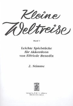 Cover Kleine Weltreise Band 1 1- 2 Akkordeons Akkordeon 2