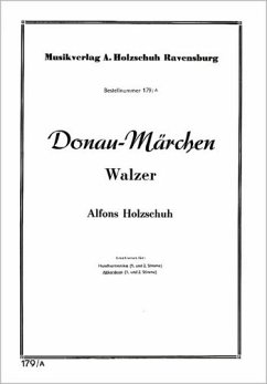 Cover Donaumärchen Walzer für Akkordeon 2 Stimmen