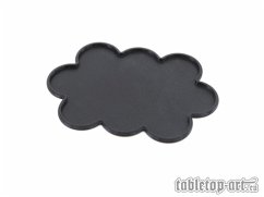 Cover Movement Tray - Rounded Edge - 32mm 10s Cloud - Black