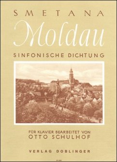 Cover Die Moldau sinfonische Dichtung für Klavier