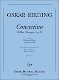 Concertino G-Dur op.24 (1.-4. Lage) für Violine und Klavier