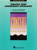 John Williams, Jurassic Park Soundtrack Highlights Concert Band Partitur + Stimmen