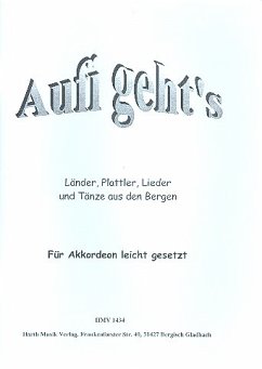 Cover Aufi geht's für Akkordeon
