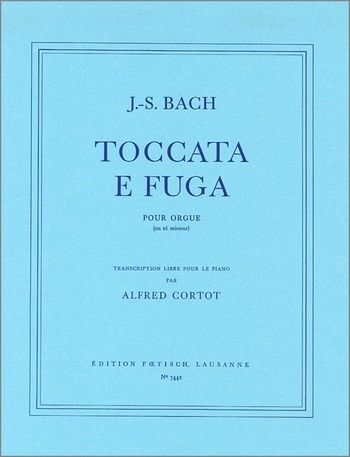 Toccata e fuga pour orgue en re mineur transcription libre pour le piano Toccata e fuga pour orgue en re mineur transcription libre pour le piano