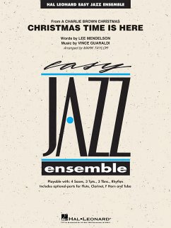 Vince Guaraldi_Lee Mendelson, Christmas Time Is Here Jazz Ensemble Partitur + Stimmen