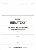 BENATZKY Ralph Ich muß wieder einmal in Grinzing sein gemCh Klav Klavierauszug