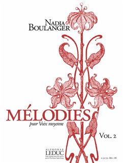 Cover Nadia Boulanger: Mélodies Vol. 2