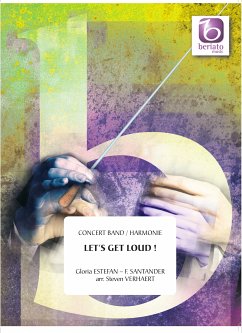 Gloria Estefan_ Santander, Let's Get Loud Concert Band/Harmonie Partitur + Stimmen