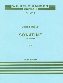 Cover Sonatine op.80 für Violine und Klavier