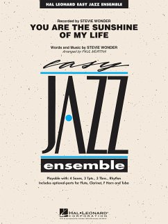 Stevie Wonder, You Are the Sunshine of My Life Jazz Ensemble Partitur + Stimmen
