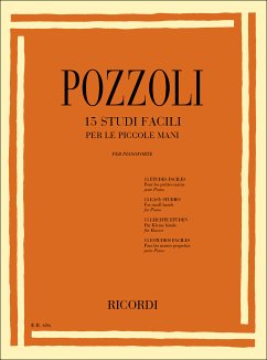 Cover 15 leichte Etüden für kleine Hände für Klavier