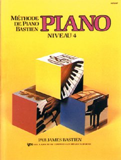 Cover Méthode de piano Bastien - niveau 4 pour piano (frz)