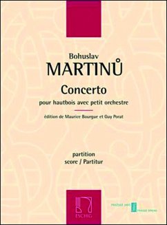 Concerto pour hautbois et petit orchestre partition