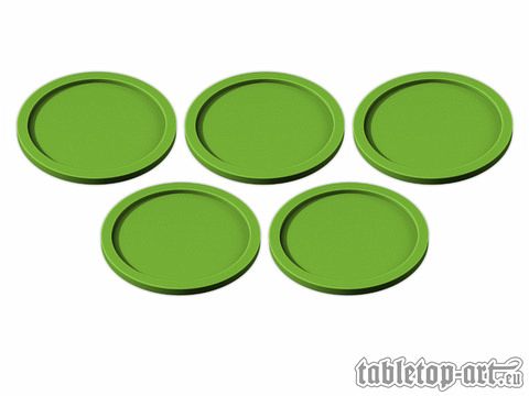 Skill and Squad Marker - 40mm Light Green (5) Skill and Squad Marker - 40mm Light Green (5)