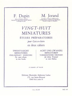 Cover DUPIN F./JORAND 28 MINIATURES CAISSE CLAIRE VOLUME 2