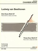 3 Duos für Flöte (Violine, Oboe) und Viola Stimmen 3 Duos für Flöte (Violine, Oboe) und Viola Stimmen
