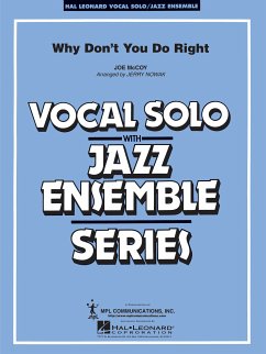 Why Don'T You Do Right? Vocal Solo and Jazz Ensemble Partitur + Stimmen