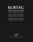 7 Choräle für Klavier zu 4 Händen Spielpartitur