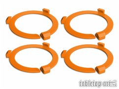 Cover Squad Marker - 50mm Orange (4)